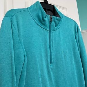 Turquoise Quarter Zip